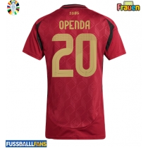 Belgien Lois Openda #20 Heimtrikot Frauen EM 2024 Kurzarm